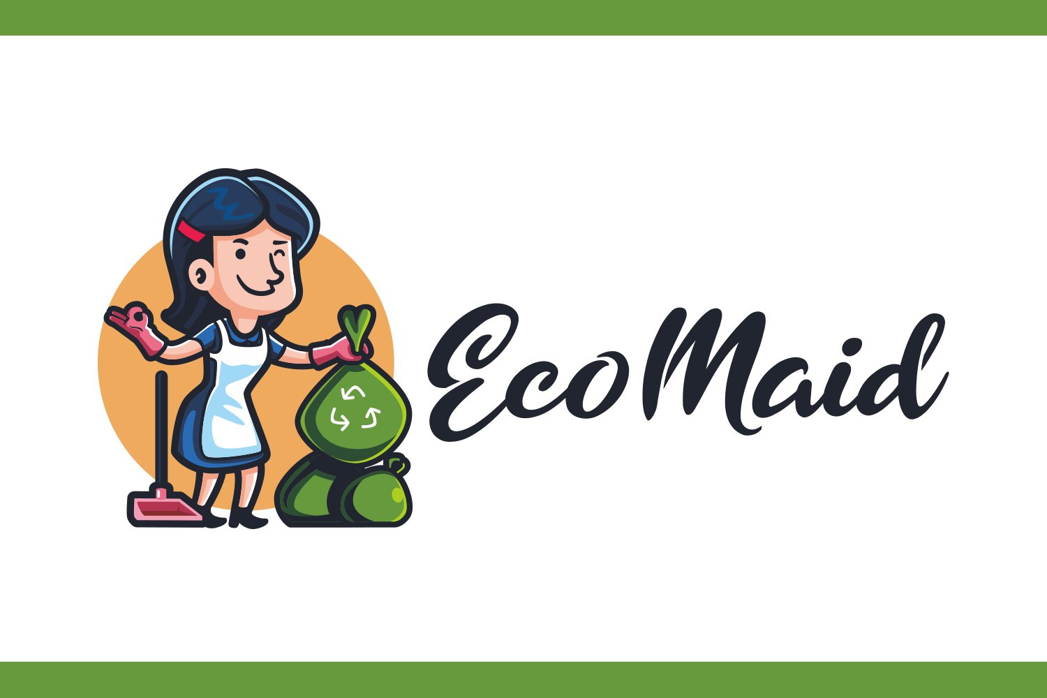 Eco Maid Logo cover image.