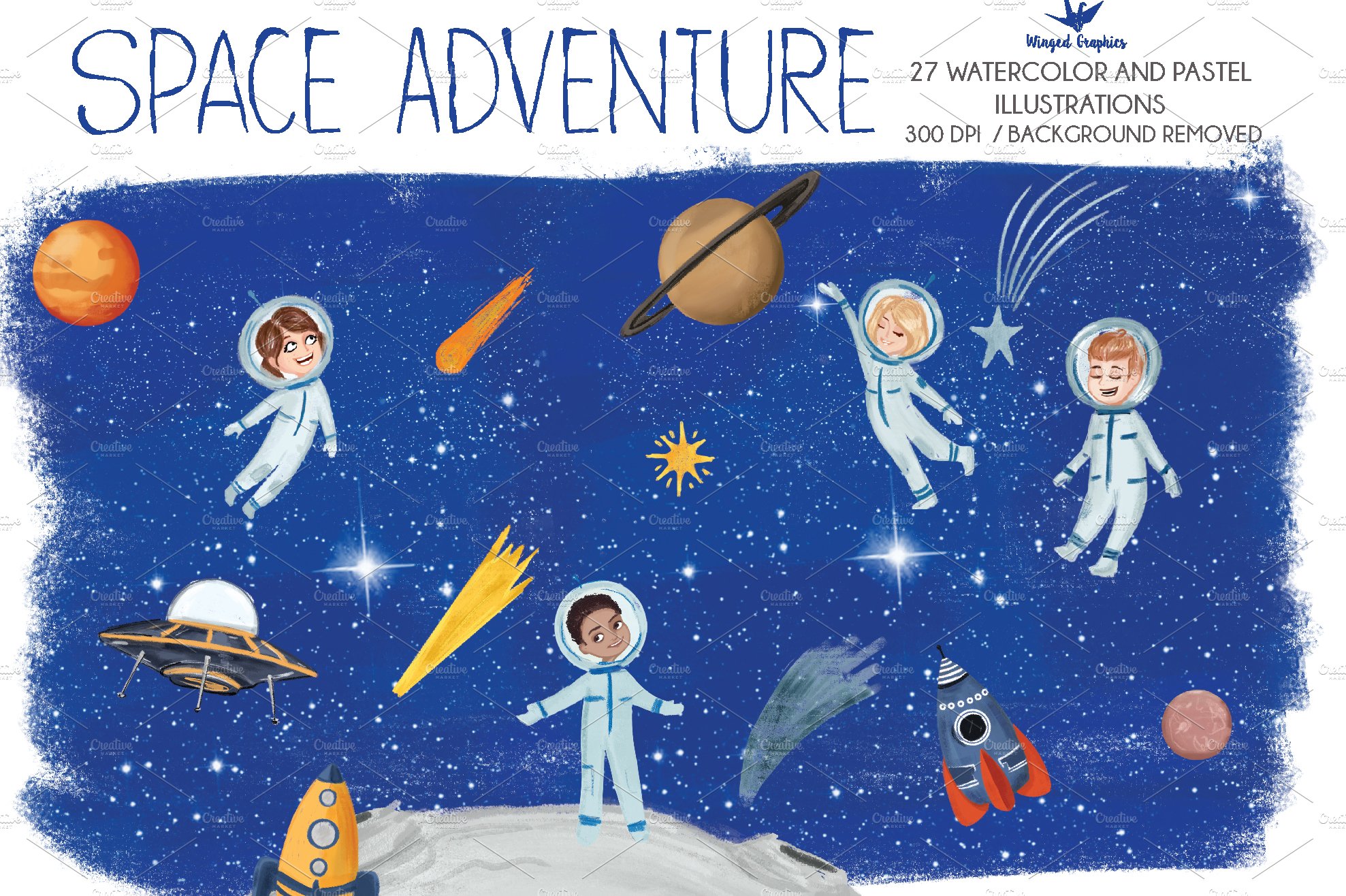 Kid's Space Adventure 27 items cover image.