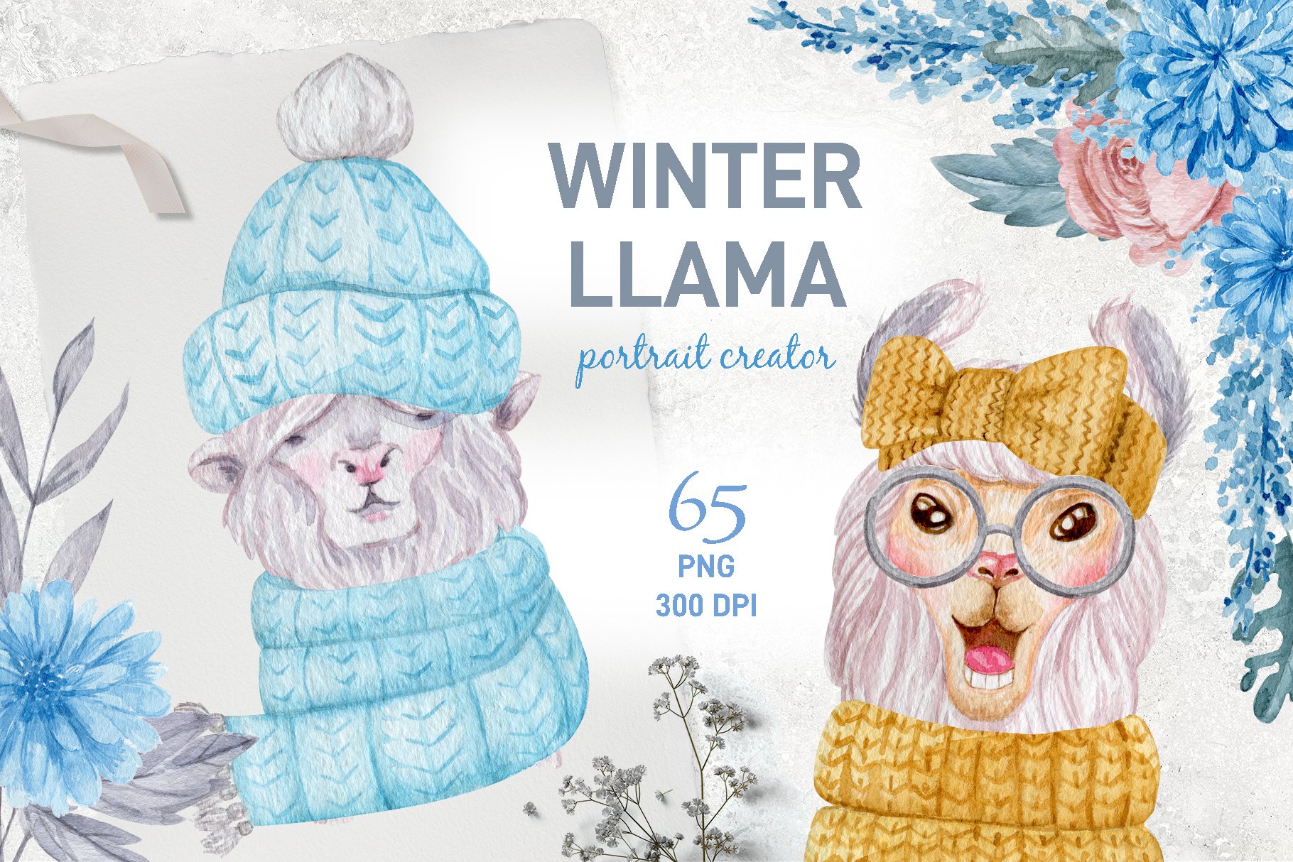 Llama Portrait Creator cover image.