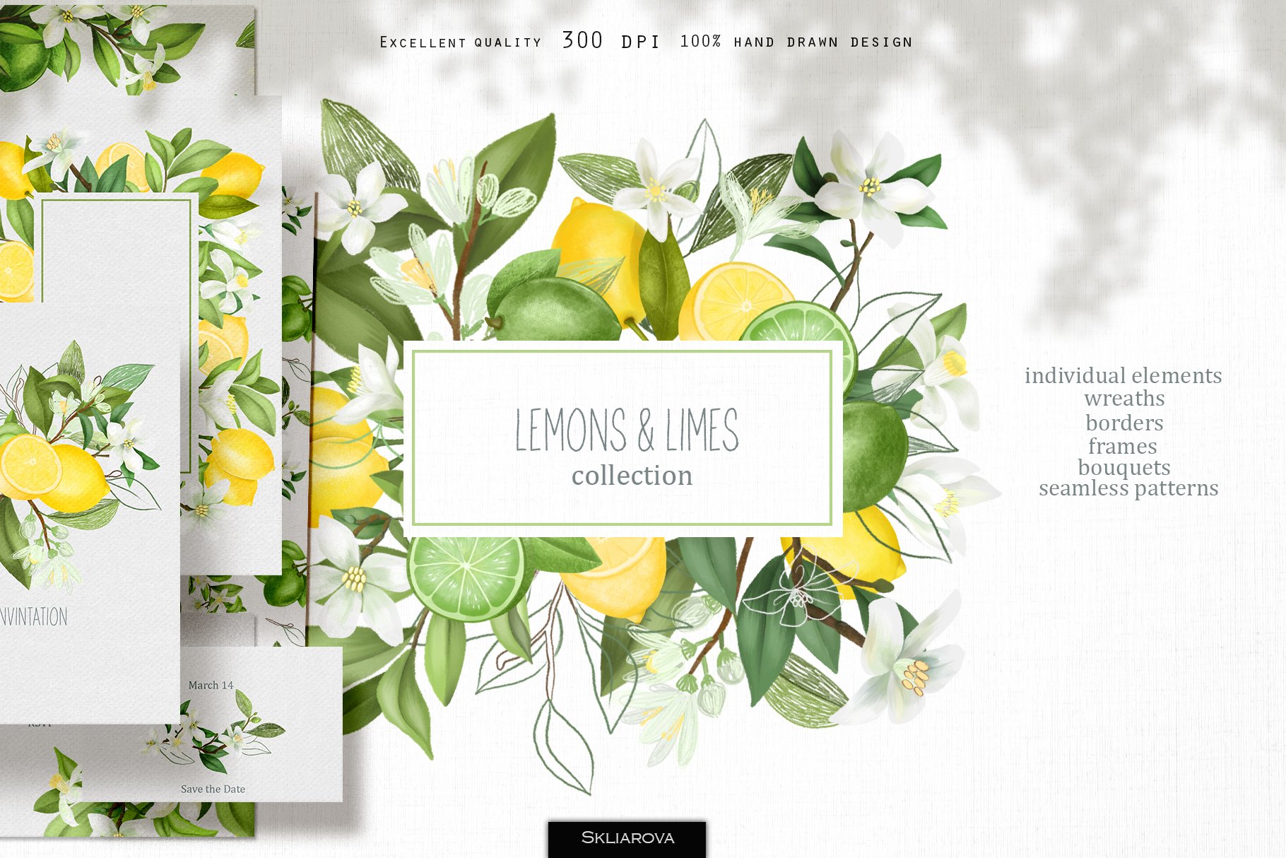 Lemons & limes collection cover image.