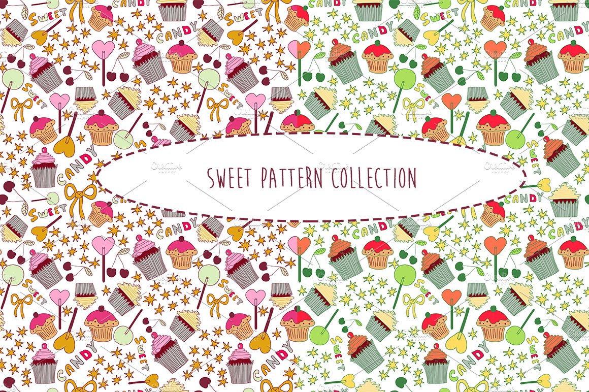Sweet pattern collection cover image.