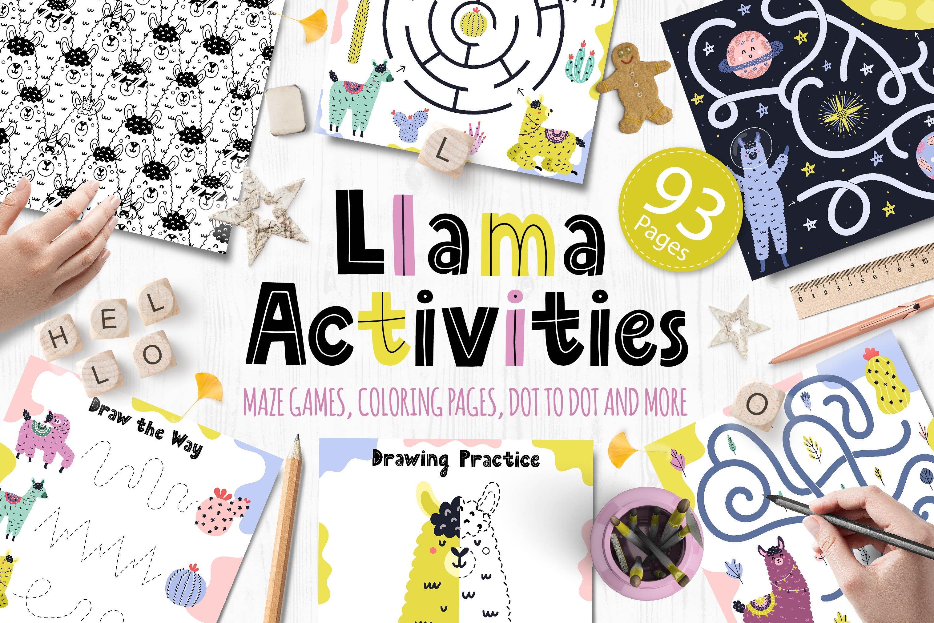 Llama Activities Collection cover image.