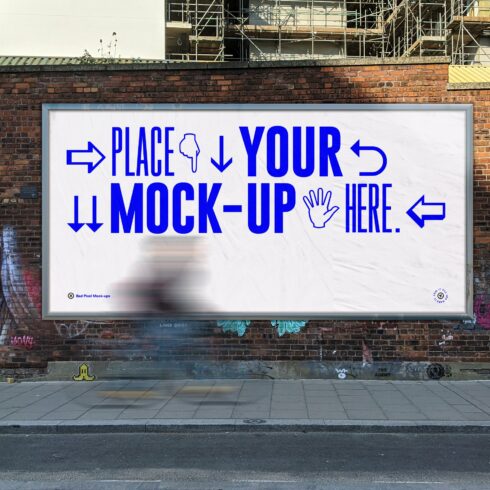 Street Billboard Mockup cover image.