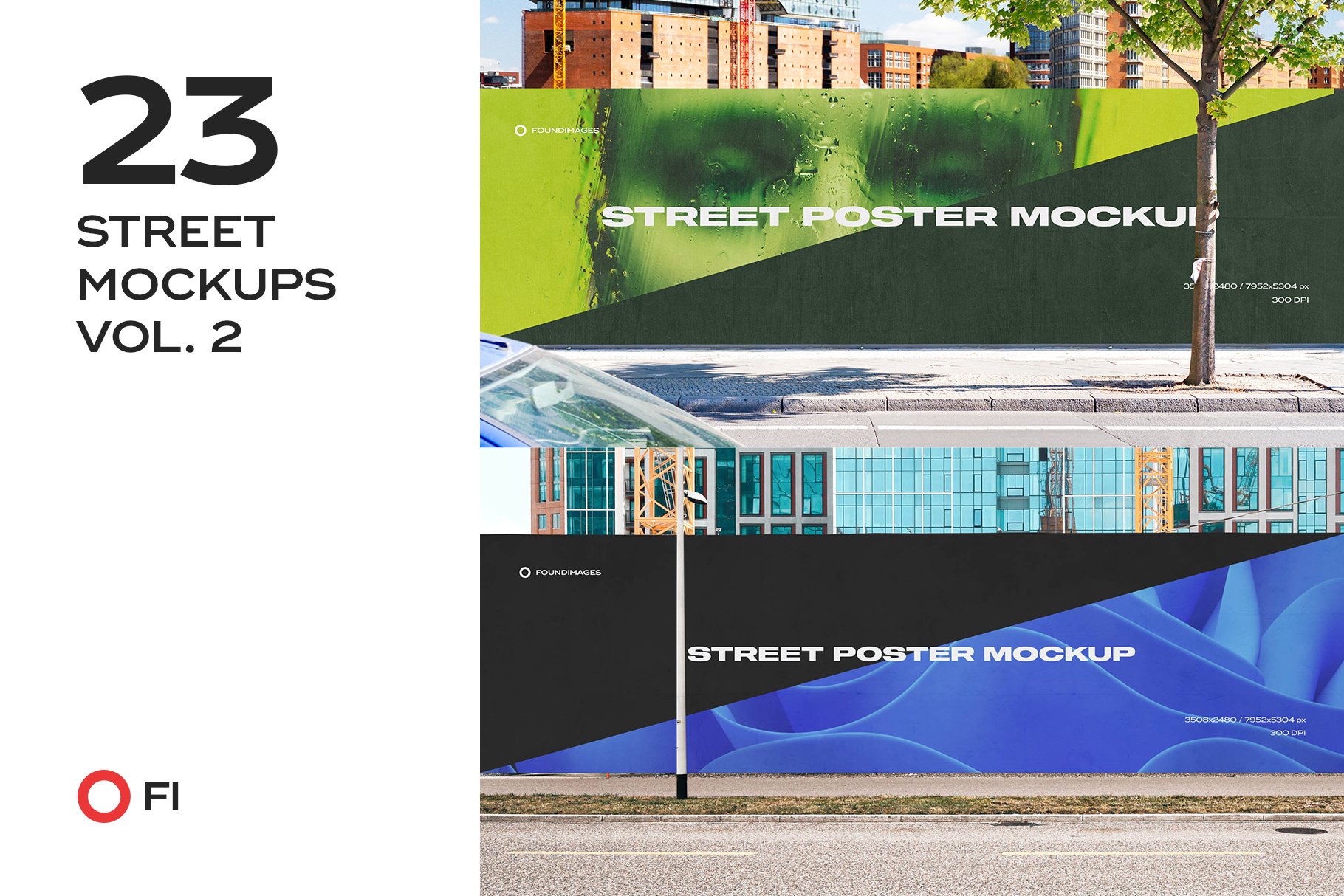 Urban mockup poster street vol.2 cover image.