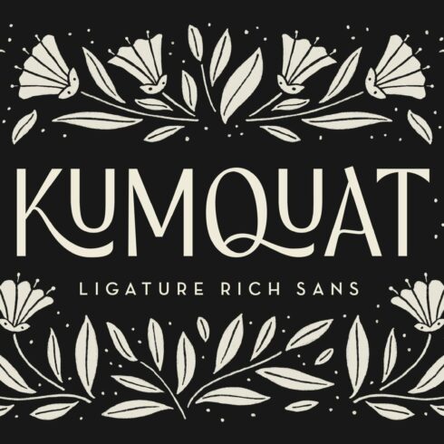 Kumquat Ligature Sans cover image.
