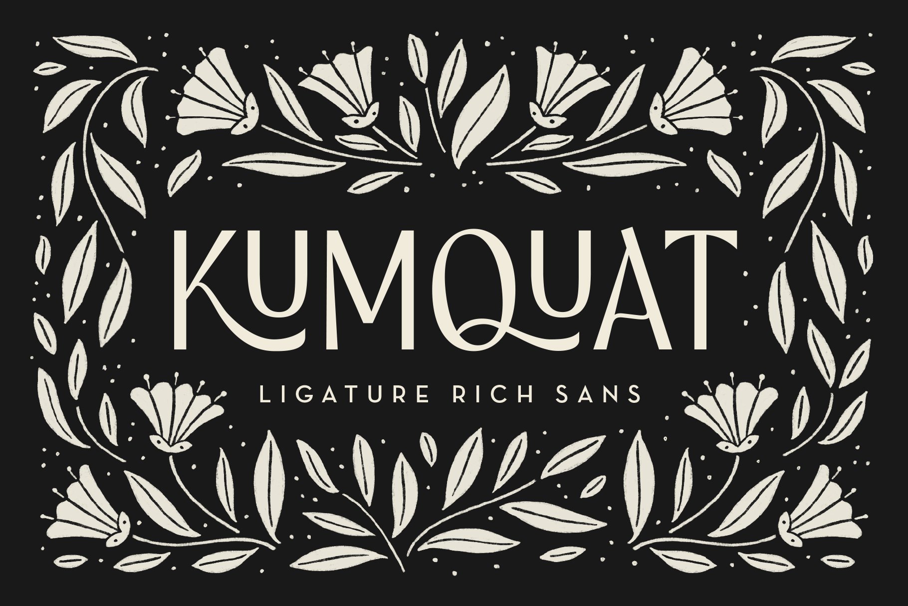 Kumquat Ligature Sans cover image.