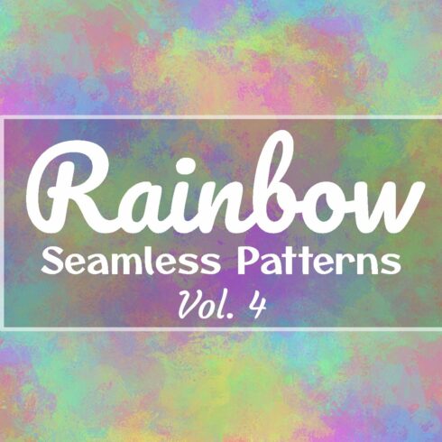 Rainbow Seamless Watercolor Vol. 4 cover image.