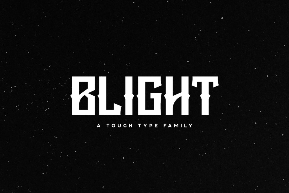Blight Typeface cover image.