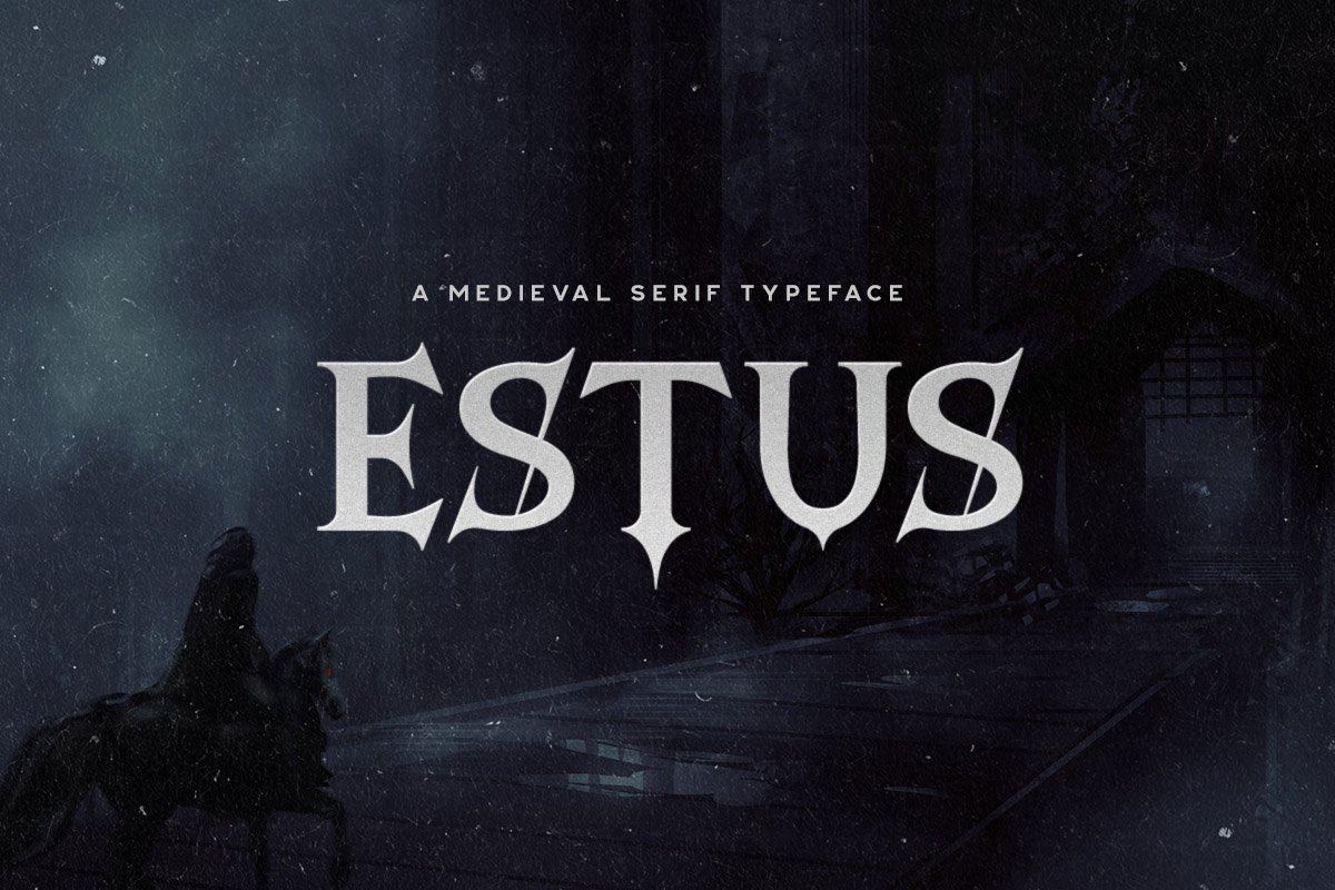 Estus Typeface cover image.