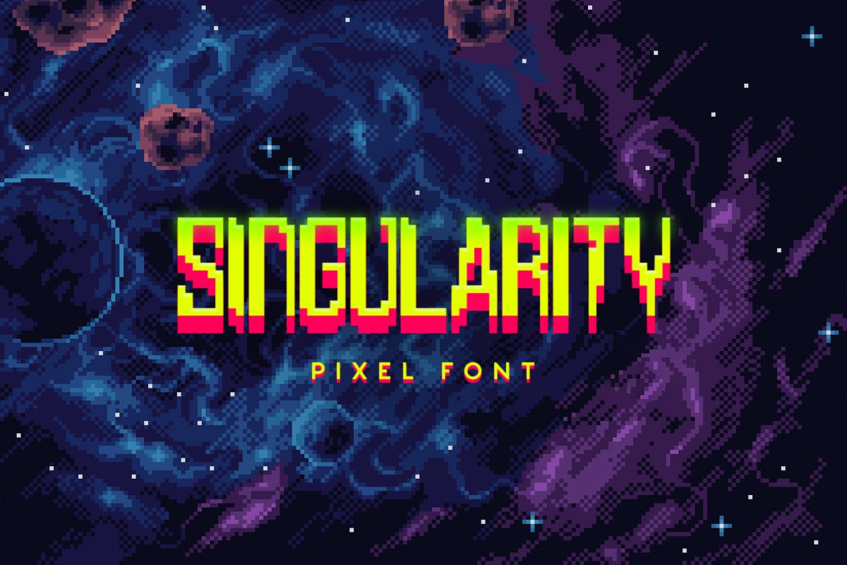 Singularity Typeface cover image.