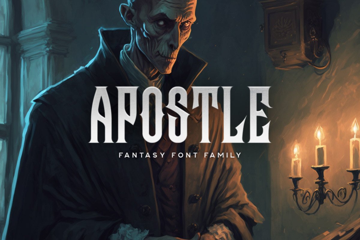 Apostle Typeface cover image.