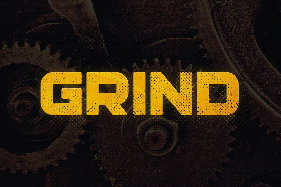 Grind Typeface cover image.