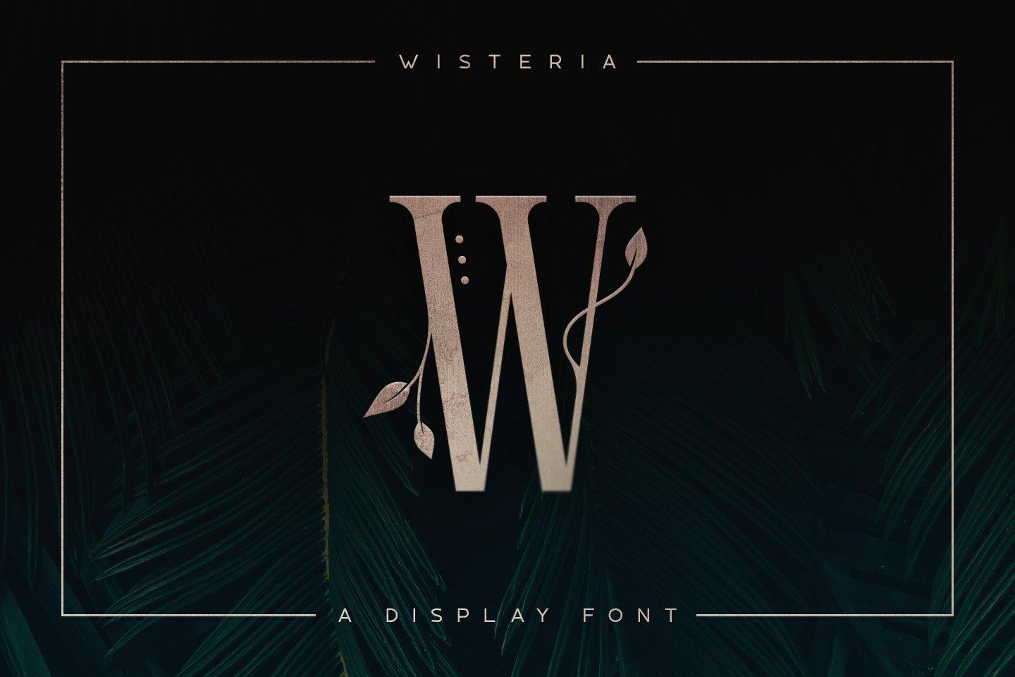 Wisteria • Display Font cover image.