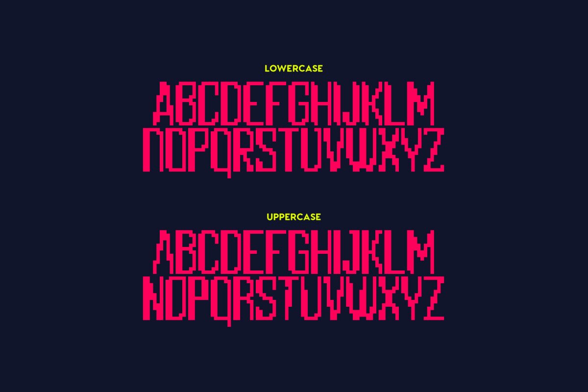 Singularity Typeface preview image.