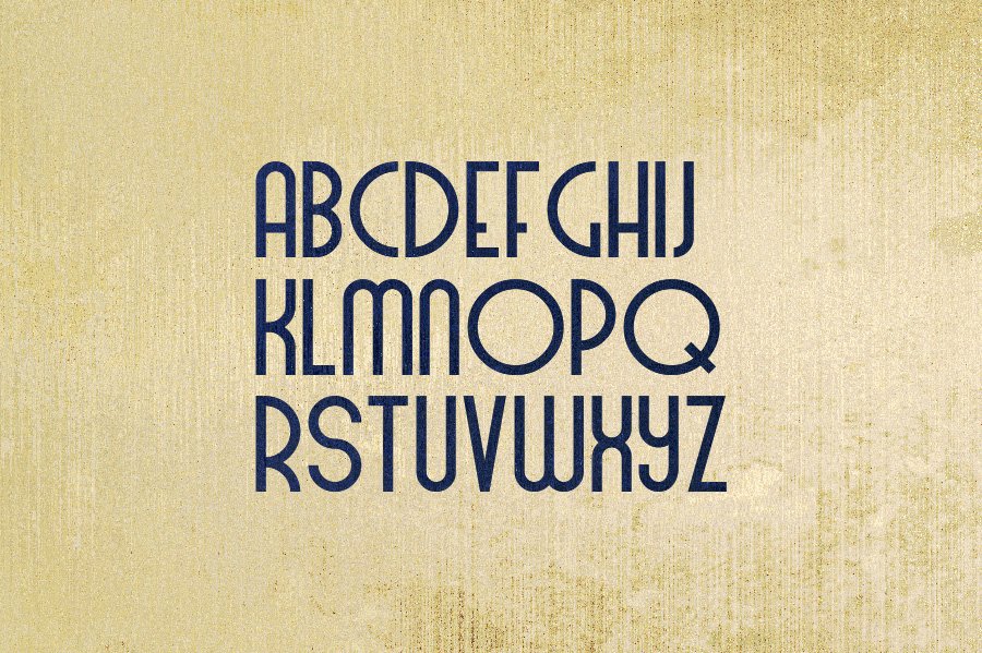 Ironclad Typeface preview image.