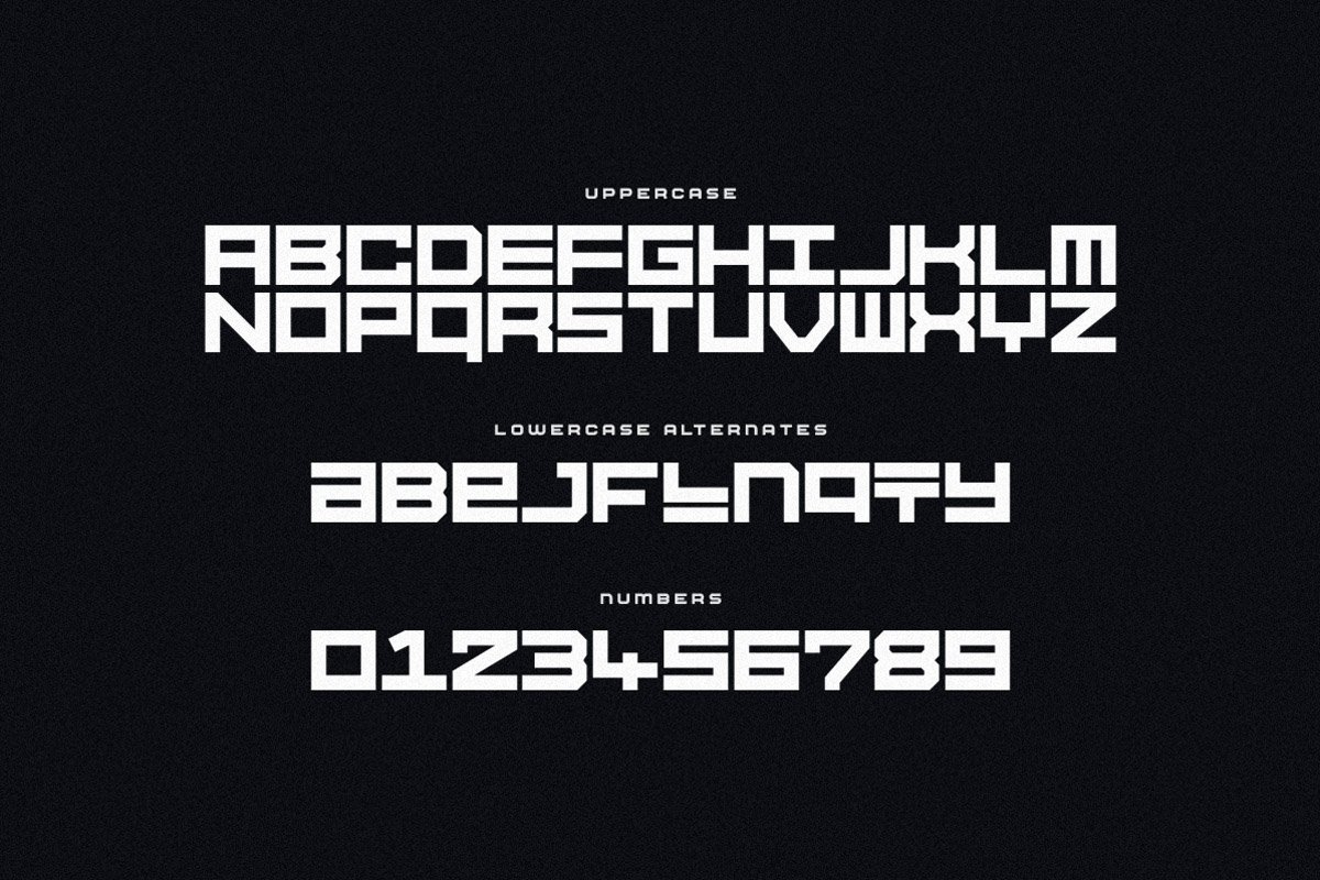 Calamity Typeface preview image.
