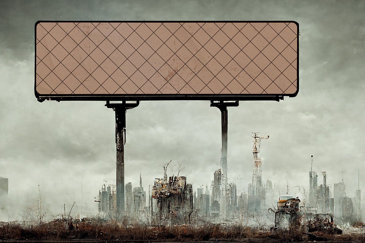 Apocalypse Billboard Mockups preview image.