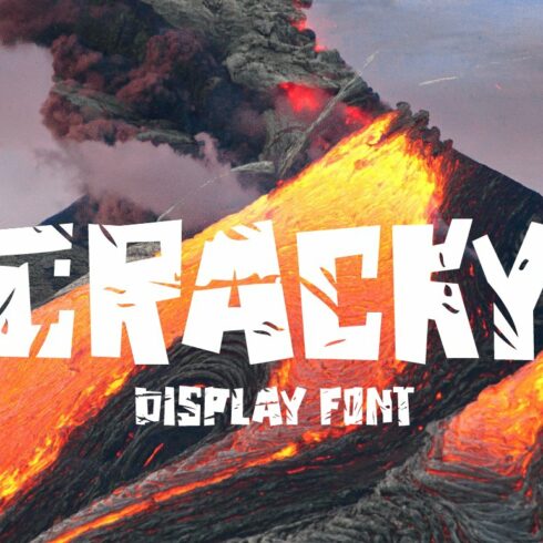 Cracky Display Font cover image.