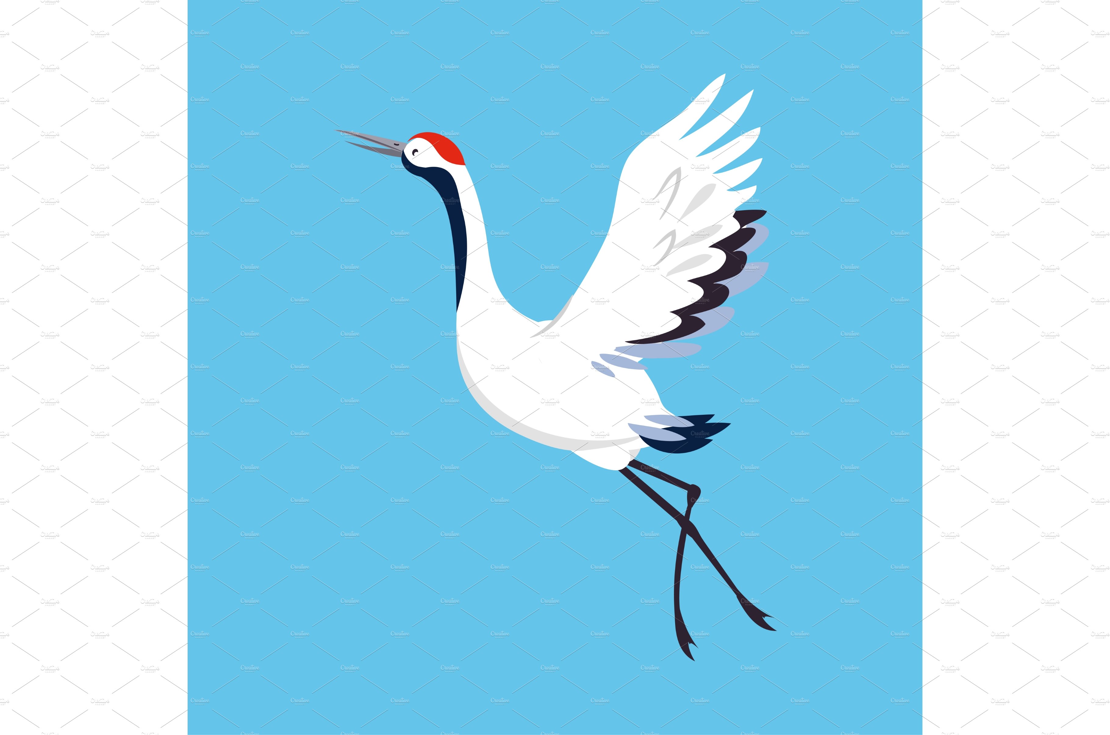 Red Crowned Crane as Long-legged cover image.