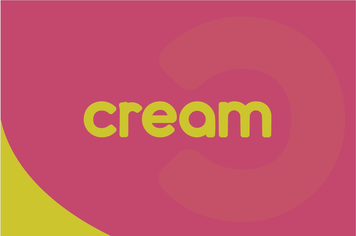cream - complete font family cover image.