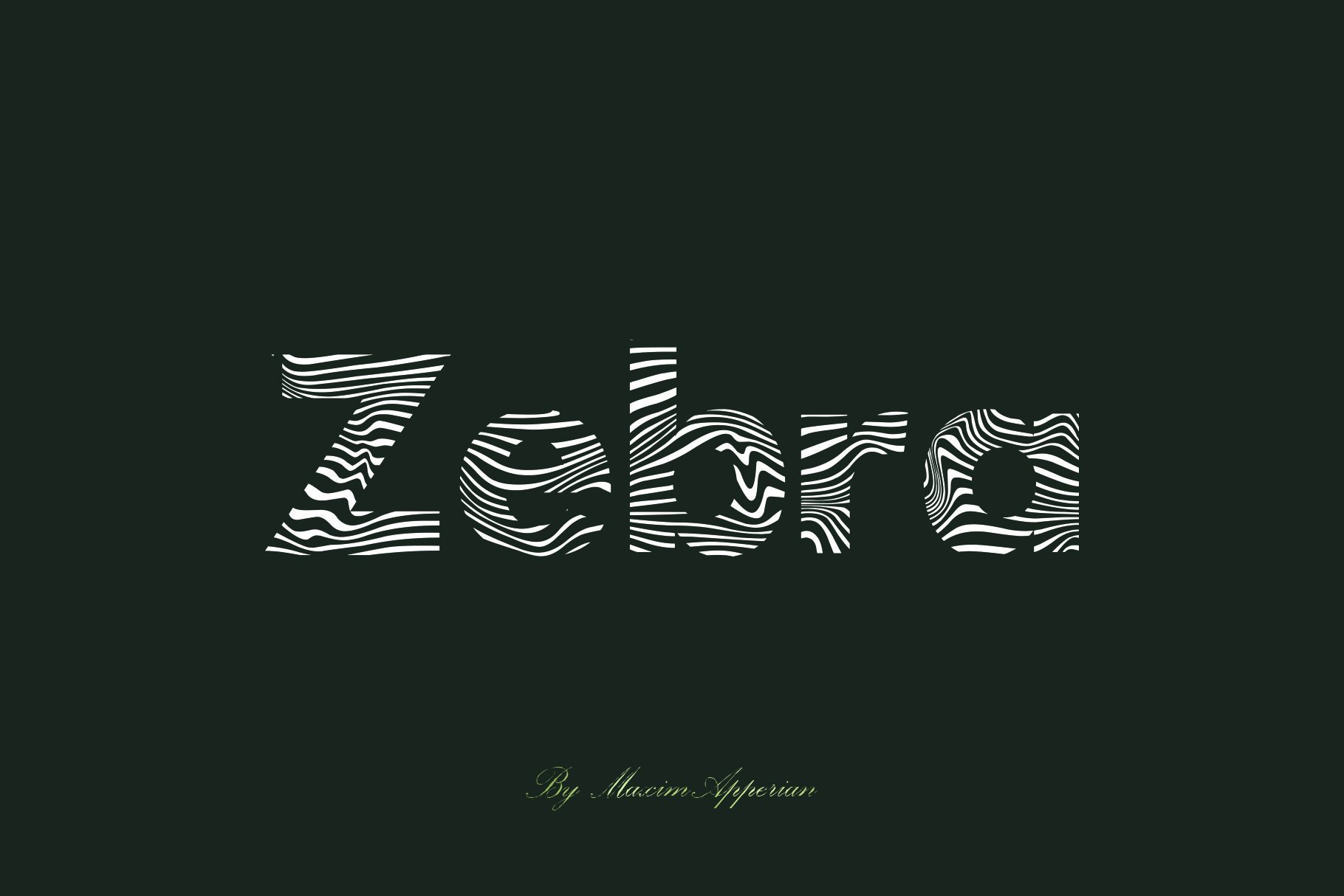 Zerbra Font Sans cover image.