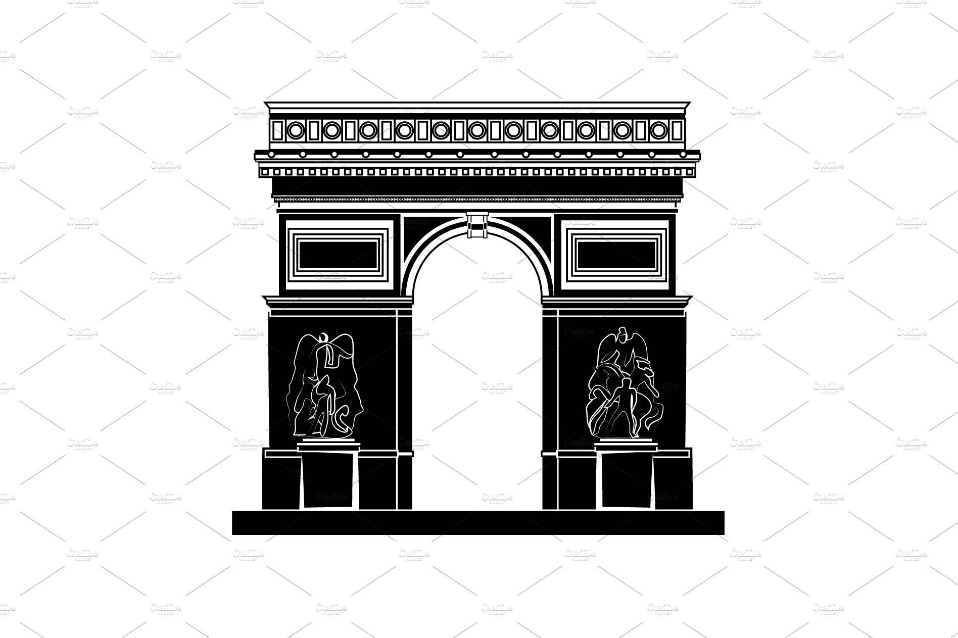 Arc de Triomphe in Paris cover image.