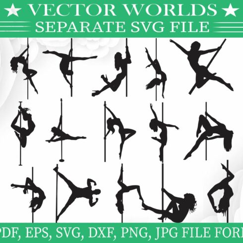 Pole Dancers Svg, Pole, Dancer Svg cover image.