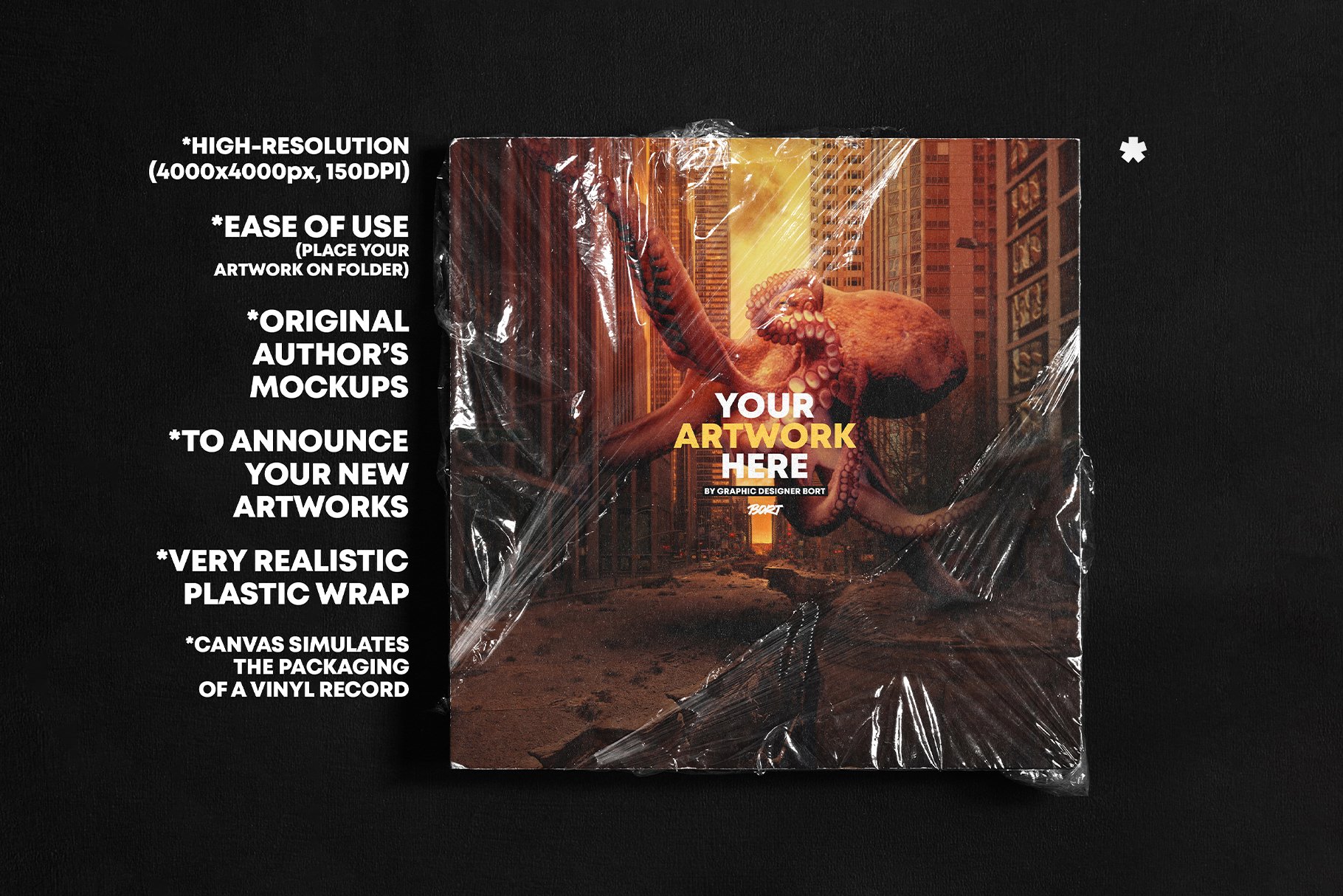 PLASTIC WRAP MOCK-UP PACK preview image.