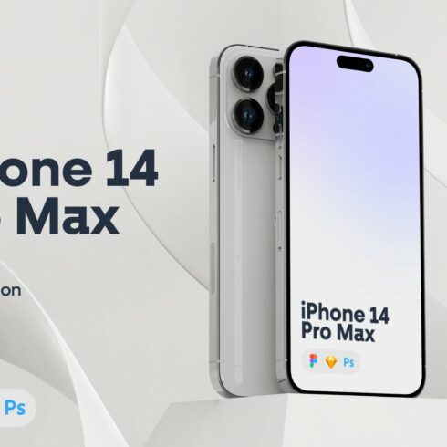 Collection iPhone 14 Pro Max Mockups cover image.