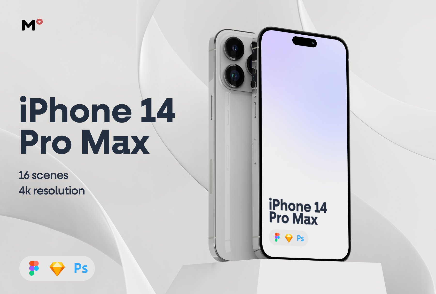 Collection iPhone 14 Pro Max Mockups cover image.