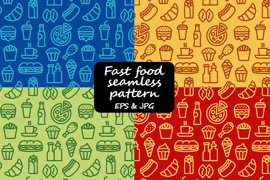 Fast Food Patterns cover image.