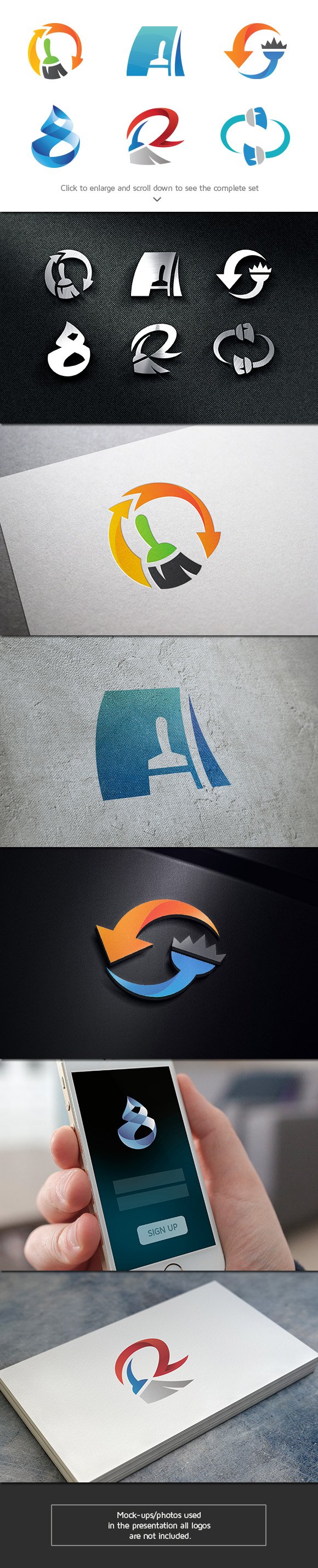 6 Cleaning Logos cover image.