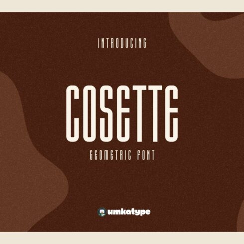 Cosette - A Condensed Title Font cover image.