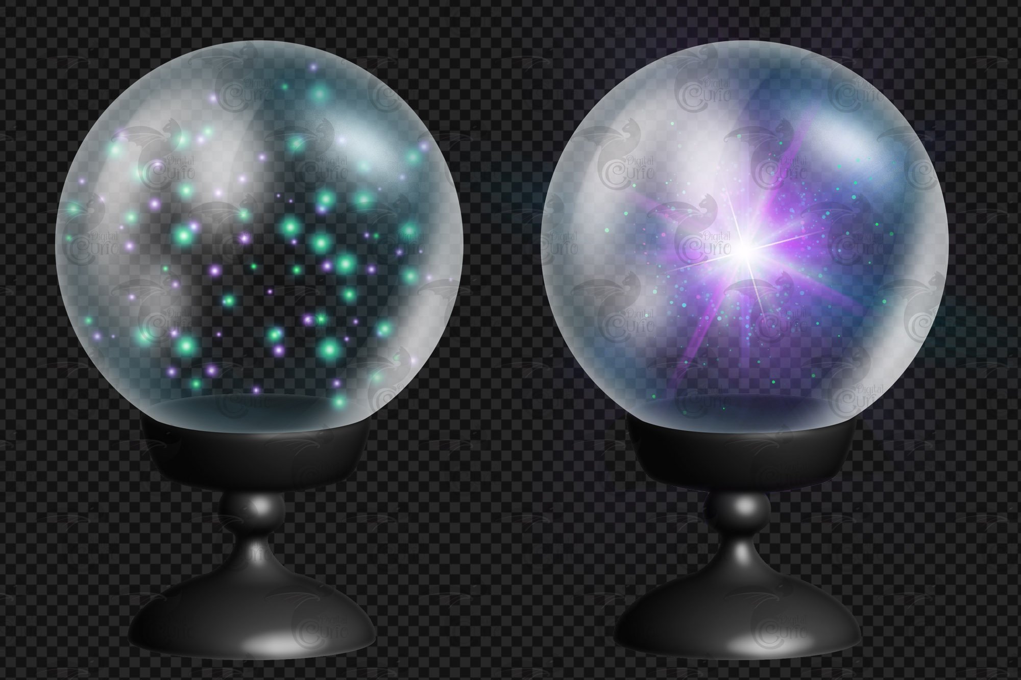 crystal ball clipart preview 6 422