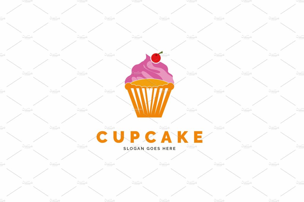 Cupcake Logo Template – MasterBundles