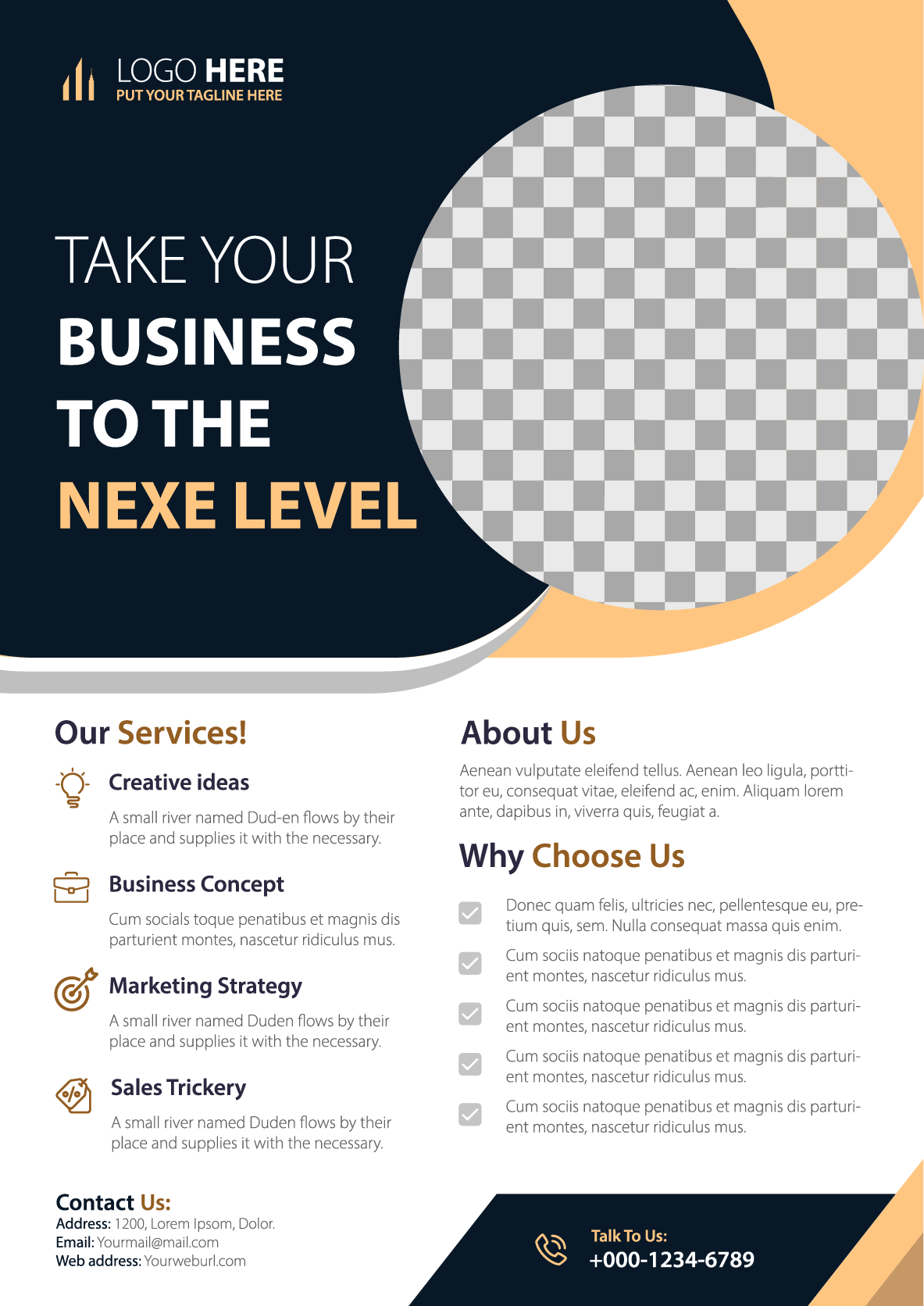 custom business flyer design 02 827