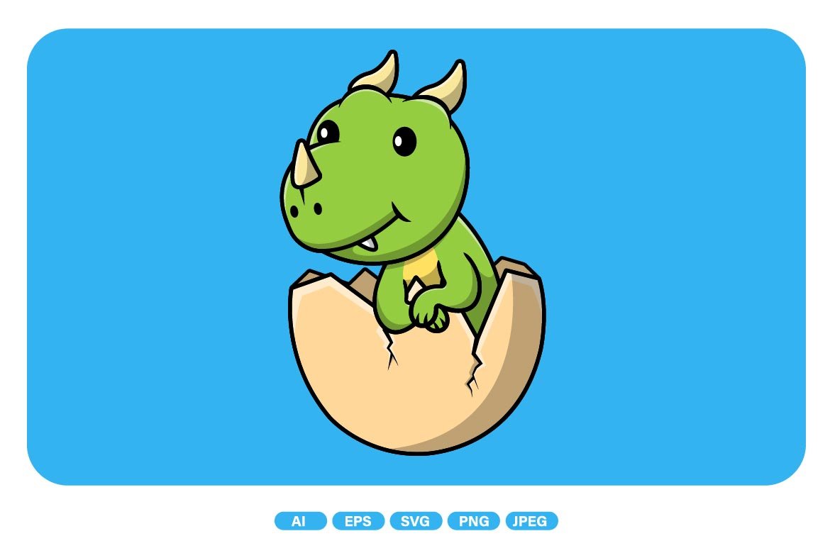 Premium Vector  Vector cartoon cute baby dino t-rex