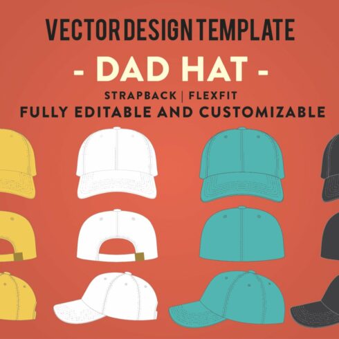 Hat Template - Dad Hat cover image.