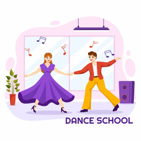 14 Dance School Illustration cover image.