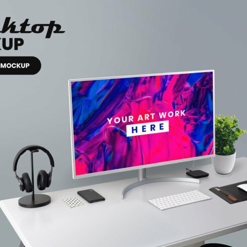 Desktop Mockup cover image.