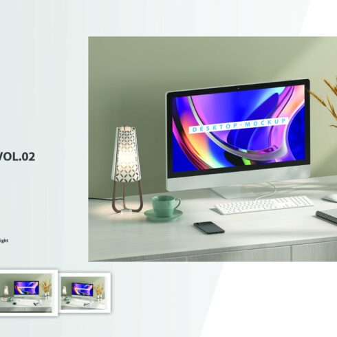 Desktop Screen - Mockup vol.01 cover image.