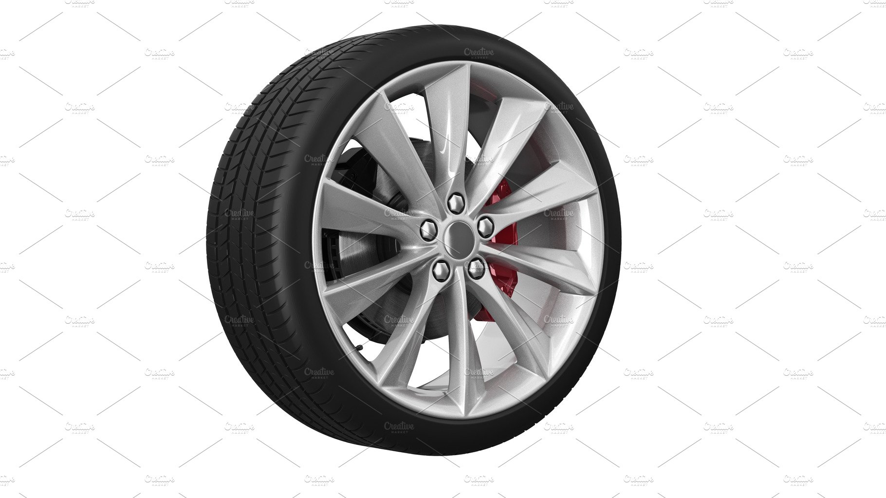 Car wheel protector cover image.