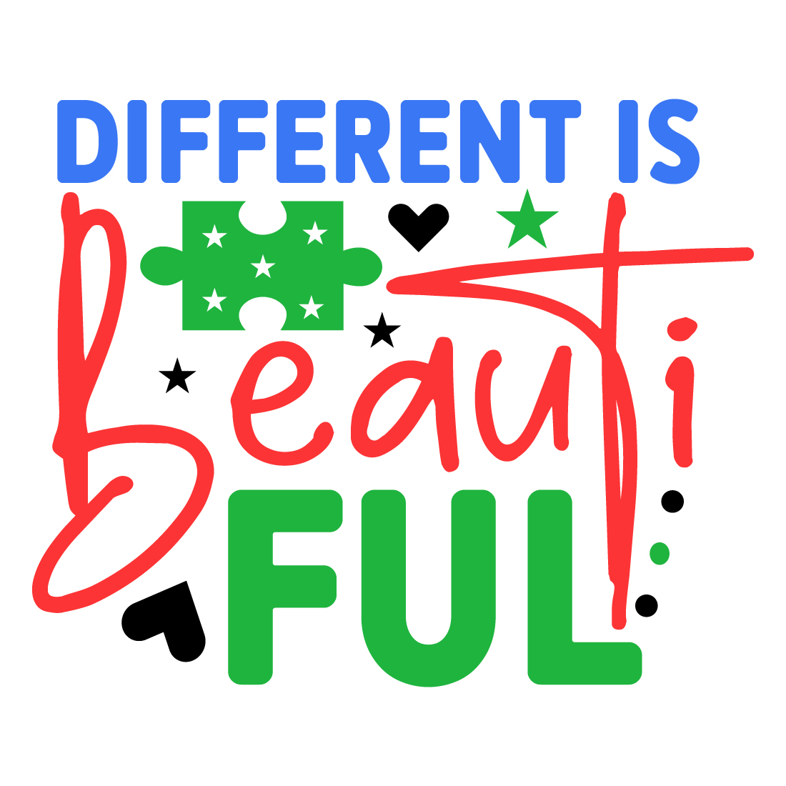 different is beautiful preview image.