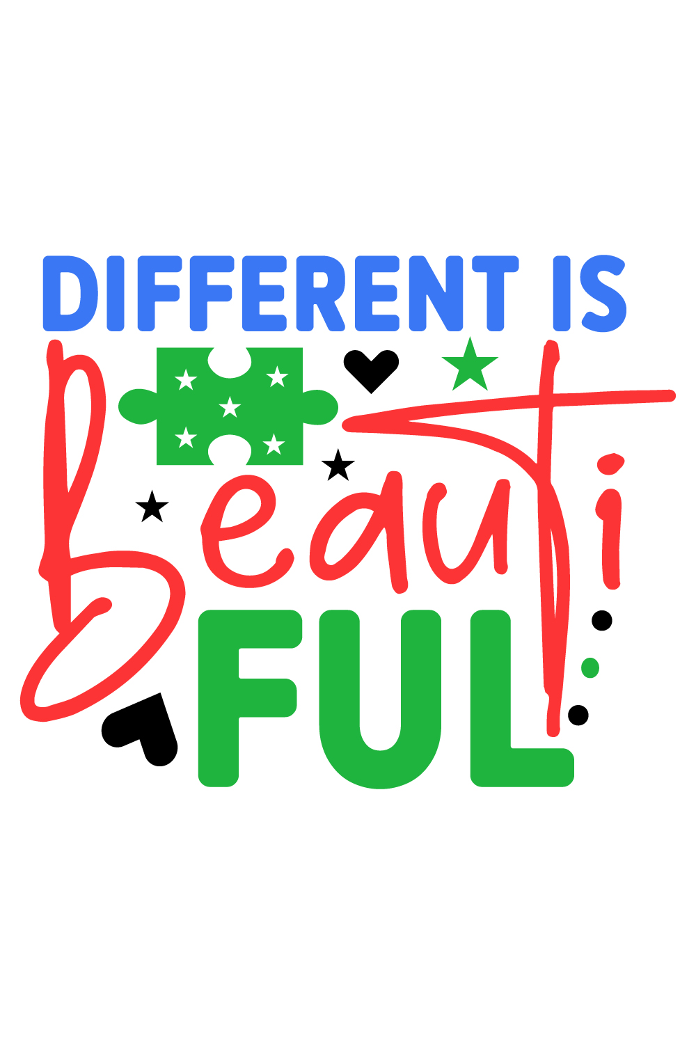 different is beautiful pinterest preview image.