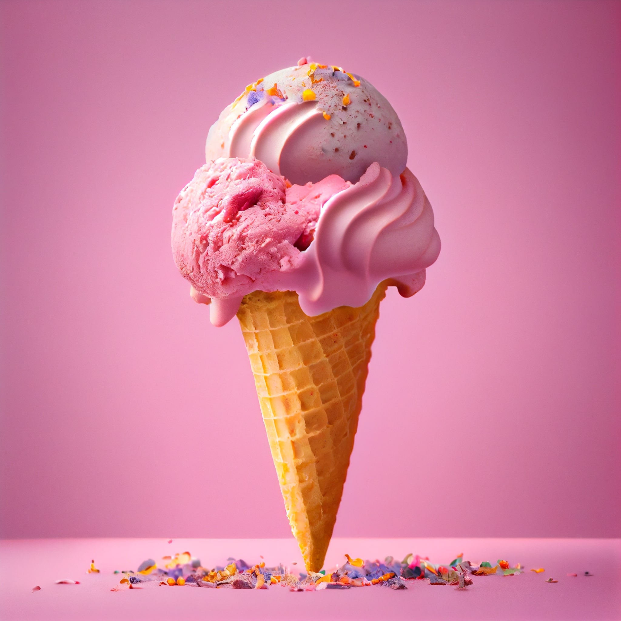 digitaldoodles realistic food photography ice cream pastel pink 21dab039 3207 4d1e b639 2218e2146aa2 333