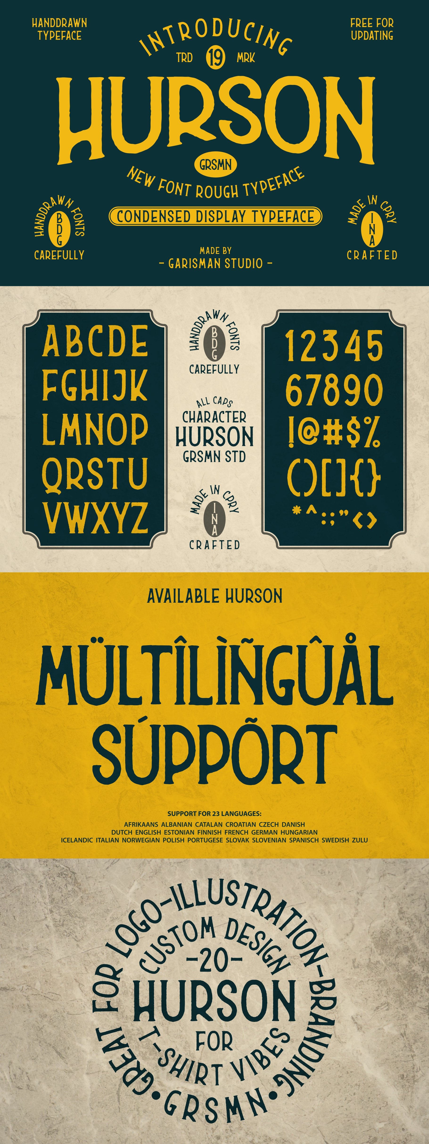 Hurson Rough - Serif cover image.