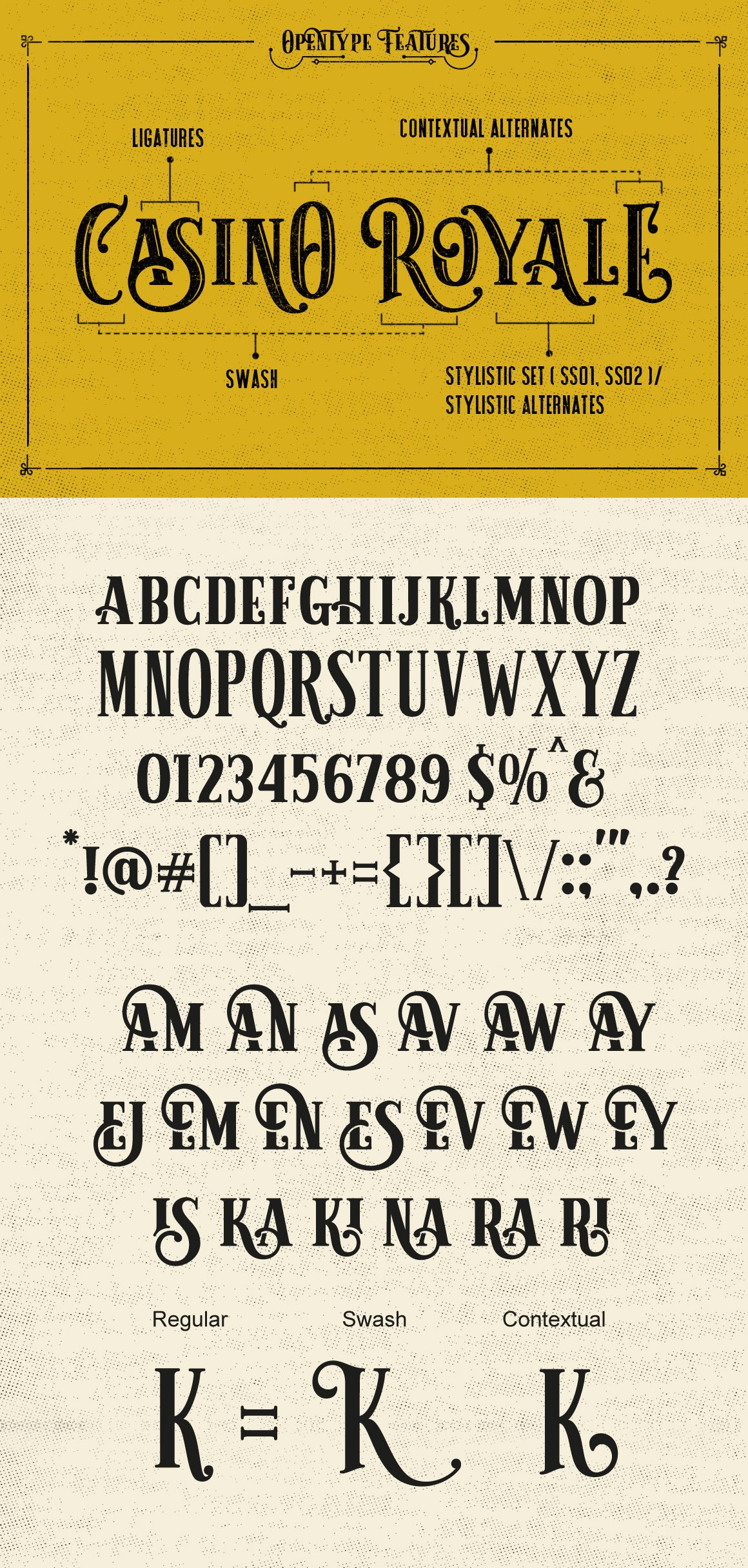 Sarcastic Typeface + Extras preview image.