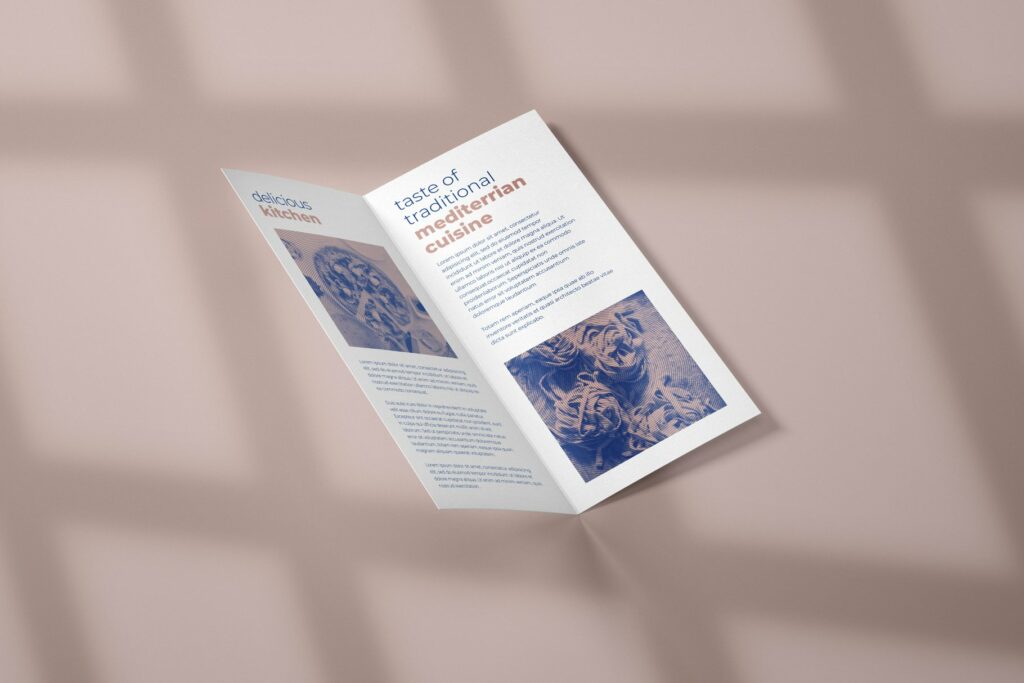 DL Bifold Brochure Mockup Set – MasterBundles
