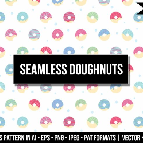 Seamless Doughnuts Vector cover image.