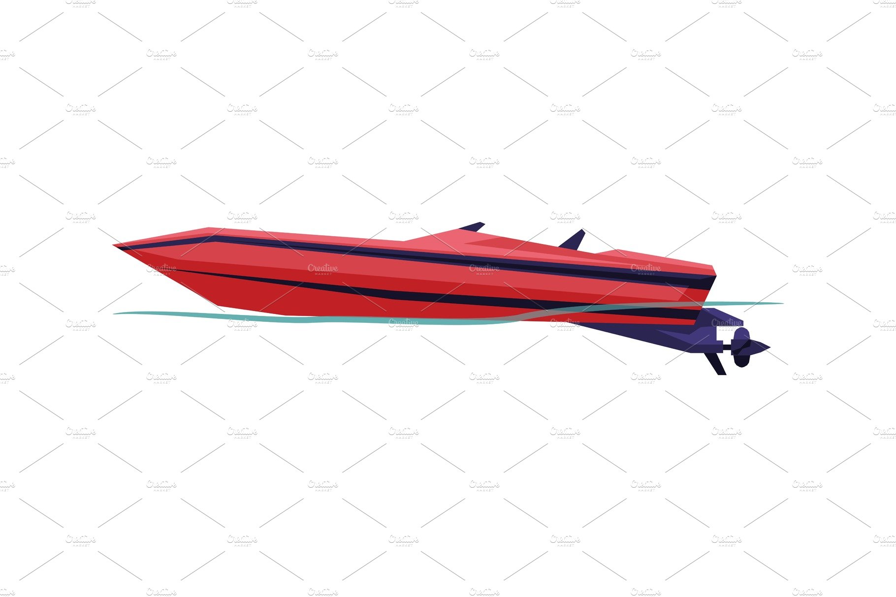 Modern Power Boat or Speedboat cover image.